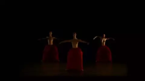 Naked Asian - Art Performance