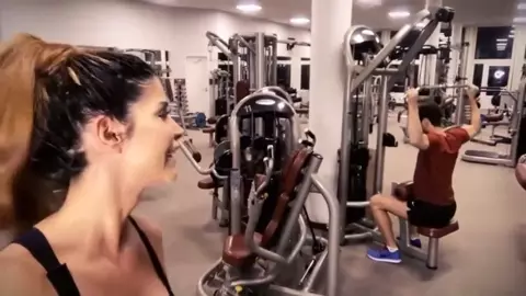 Micaela Schäfer 'Workout & Bikini Try Out (2017)