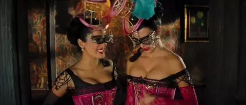 Salma Hayek, Penélope Cruz Sexy - Bandidas (2006)