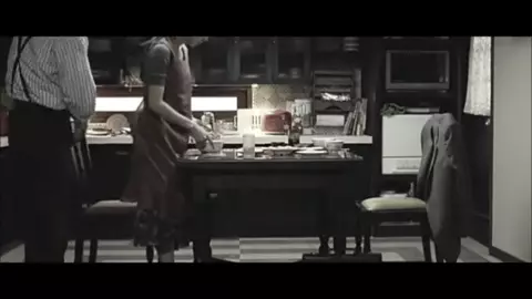 Hot oriental love satisfies husband with dinner and snatch being bonked on the table