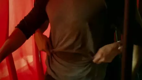 Celebrity is fucked on windowsill by friend making boyfriend see it in Strike Back