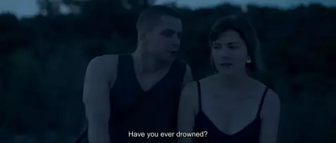 Boy gives everything to Evgeniya Gromova just to hump her in Russian film Fidelity (2019)