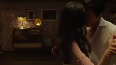 Asian is horny so she get on sofa and takes clothes off to be fucked in Obsessed (2014)