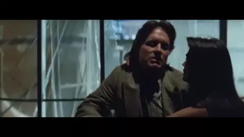 Demi Moore nude does dirty things with Michael Douglas in feature film Disclosure (1994)