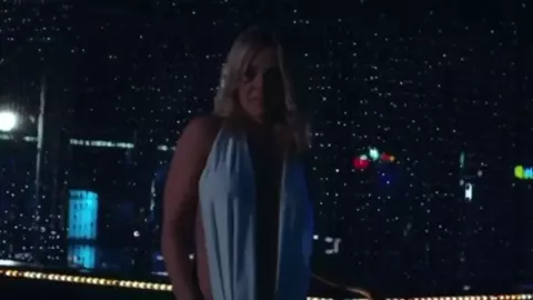 Movie star is nailed by teen lesbian who shoves fingers into the pussy in Below Her Mouth
