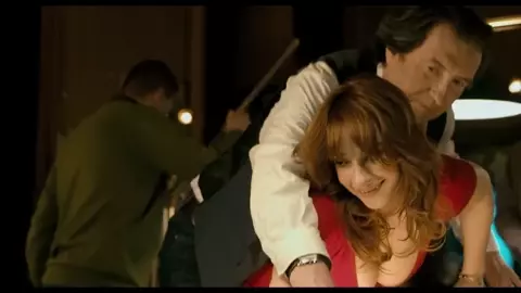 Celebrity in red Vica Kerekes in Men in Hope movie sex scenes where she hooks up