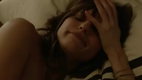 Lake Bell exposes beautiful naked big boobies in How to make it in America S2E03