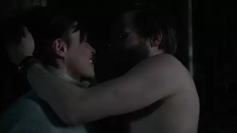 Wild Susanne Wolff fucks in the woods in 2016's Hedda