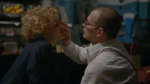 Viktoria Skitskaya appears naked being carnal in drama movie DAU. New Man (2020)