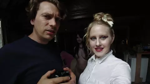 Lucy Muse shows nude boobs in Thomas & Muse s01e08 (2018)