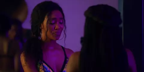 Sexy Ama Qamata scenes from - Blood & Water s01e02 (2020)