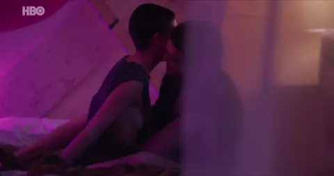 Clara Gallo's lesbian sex from - Todxs Nos s01e05 (2020)