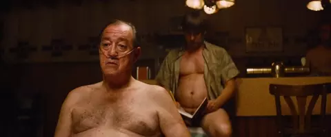 Tine Van den Wyngaert shows nude body in De Patrick (2019)