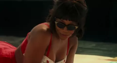 Tessa Thompson's sexiest scenes from Sylvie's Love (2020)