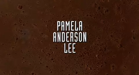 Sexy actress Pamela Anderson with great butt enjoys dancing in water in Barb Wire