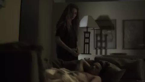 Rachelle Lefevre nude scene -  The Caller (2011)