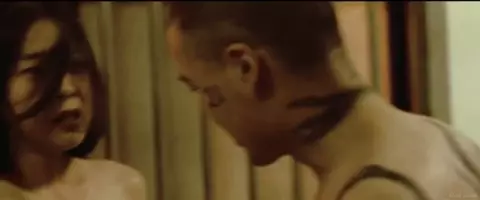Natallia Bulynia & Asian actress - Angry Painter (2015)