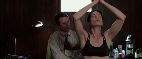 Sexy Olivia Wilde, Michelle Monaghan nude - Better Living Through Chemistry (2014)