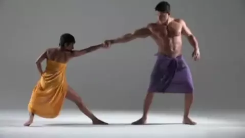 Naked on Stage Dance Performance