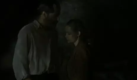 Smoking MILF in obscene moment from feature film where guy sneaks into her snatch