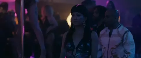 Jennifer Lopez sexy strip - Hustlers (2019) Hollywood movie scene