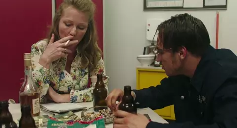 Katja Studt nude - Der goldene Handschuh (2019)