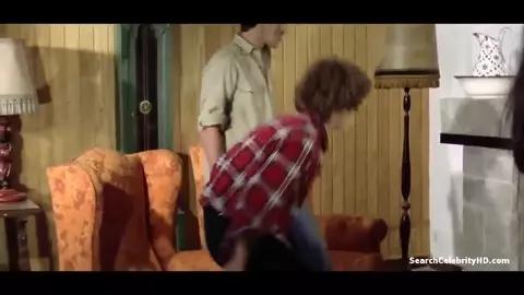 Men thrust cocks into Linda Lay's hairy muff in turn in retro movie