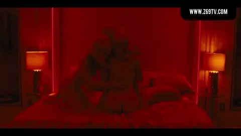Jett from self-titled TV series watches three blondes having lesbian sex in bed