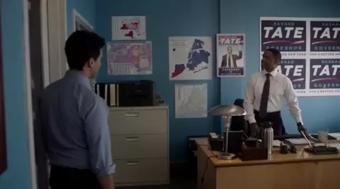 Black man hits white husband's face and has sex with wife in Power S06E02-03 (2014)